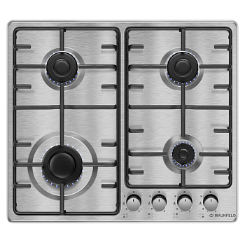  Газовая варочная панель MAUNFELD EGHS.64.3STS-ES/G на сайте Белторгхолод