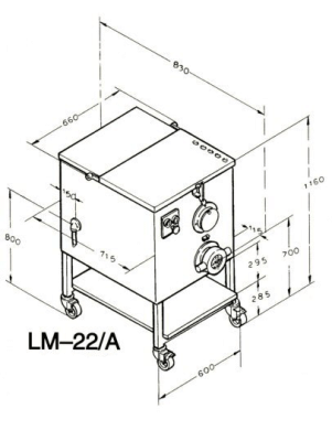 Автоматическая мясорубка KT LM-22/А на сайте Белторгхолод