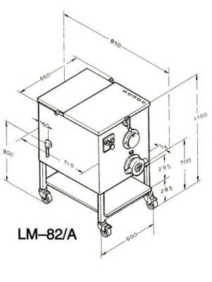 Автоматическая мясорубка KT LM-82/А на сайте Белторгхолод