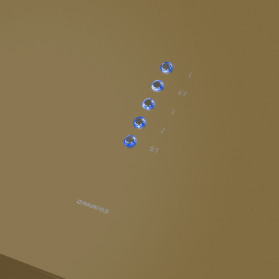 Кухонная вытяжка MAUNFELD Bath Isla 402 золотой на сайте Белторгхолод