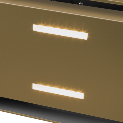 Кухонная вытяжка MAUNFELD Bath Plus 402IL золотой на сайте Белторгхолод