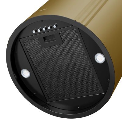 Кухонная вытяжка MAUNFELD Lee Push 397 золотой на сайте Белторгхолод