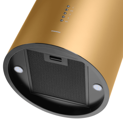 Кухонная вытяжка MAUNFELD Lee Wall 39 золотой на сайте Белторгхолод