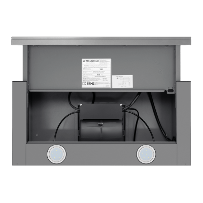 Кухонная вытяжка MAUNFELD VSQ 60 нержавеющая сталь/белое стекло на сайте Белторгхолод