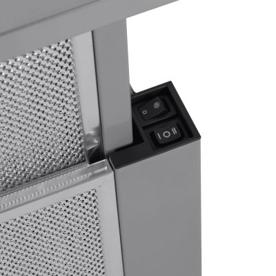 Кухонная вытяжка MAUNFELD VSQ 60 нержавеющая сталь/белое стекло на сайте Белторгхолод