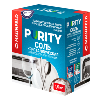 Соль для посудомоечных машин MAUNFELD Purity MDS1500 на сайте Белторгхолод