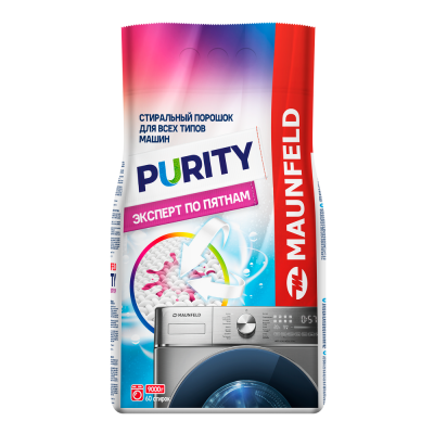 Стиральный порошок MAUNFELD Purity Эксперт по пятнам Automat 9 кг MWP9000BM на сайте Белторгхолод