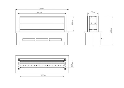 Угольный гриль робата VESTA-100*16 на сайте Белторгхолод