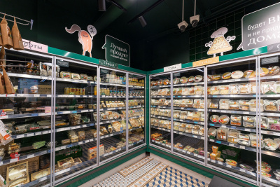 Витрина пристенная Brandford VR 2080.700 ESC 250 на сайте Белторгхолод