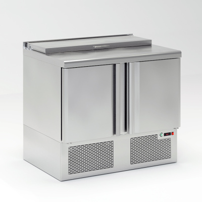 Холодильный стол для салатов (саладетта) LARK SLE2-11GN (1000х700, 5хGN1/6)