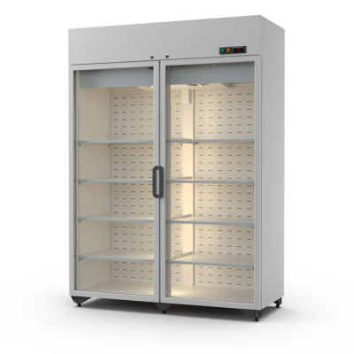 Шкаф холодильный Интэко-мастер СЛУЧЬ 1400 ШСн (стеклянная дверь) на сайте Белторгхолод