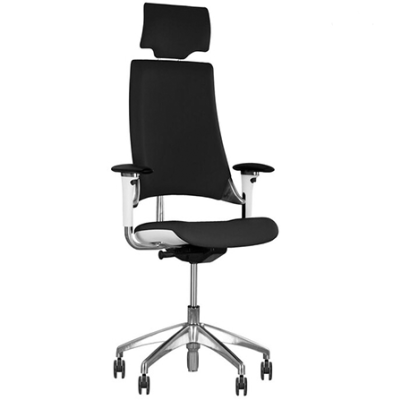 Кресло для руководителя поворотное Hip-hop R HR Black (LE-A) на сайте Белторгхолод