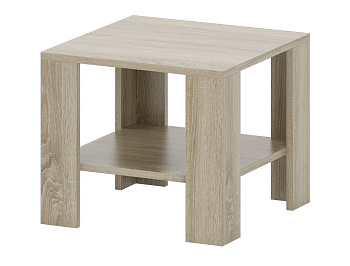  Стол журнальный Д-СЖП500, дуб молочный на сайте Белторгхолод