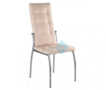  Стул DikLine Галс-М Chrome (к/з Pegaso бежевый) на сайте Белторгхолод