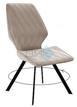  Стул DikLine 243 Black (B5 Latte) на сайте Белторгхолод