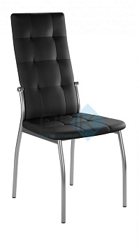 Стул DikLine Галс-М Chrome (к/з Pegaso черный) на сайте Белторгхолод
