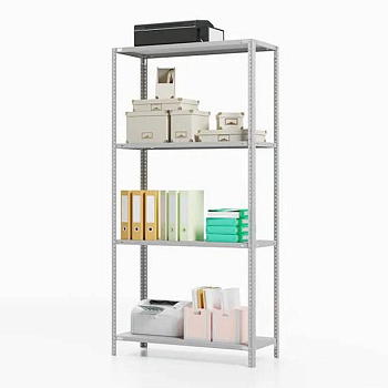  Стеллаж для офиса ТС Лайт, 2000x1200x500 мм. Полки: 4 шт. металл (ТС 20120540) на сайте Белторгхолод