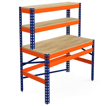  Верстак Профи Т (1005х655х1665) фанера 3 полки на сайте Белторгхолод