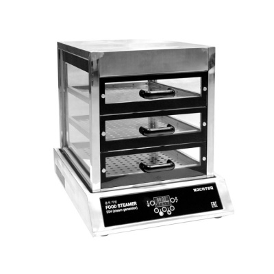 Пароварка настольная со стеклянной витриной с 4 уровнями Kocateq ES4G на сайте Белторгхолод