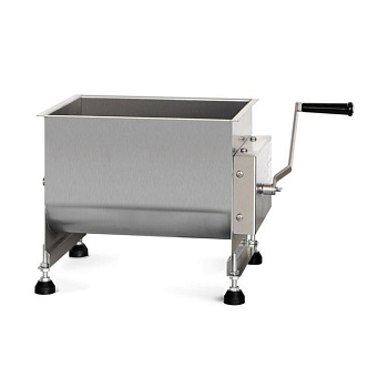  Фаршемешалка ручная 30 л с фиксированным бункером и c 2 осями Kocateq FDH30 на сайте Белторгхолод