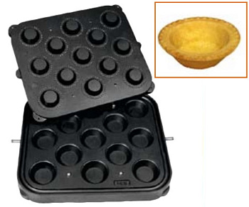  Форма Kocateq DH Tartmatic Plate 13 для 13 круглых тарталеток Ø 70 мм на сайте Белторгхолод