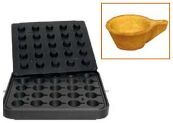  Форма Kocateq DH Tartmatic Plate 29 для 25 тарталеток в виде чашечек на сайте Белторгхолод