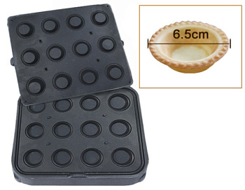  Форма Kocateq DH Tartmatic Plate 46 для 12 круглых тарталеток Ø 65 мм на сайте Белторгхолод