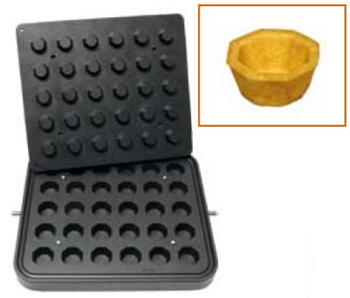  Форма Kocateq DH Tartmatic Plate 34 для 30 восьмиугольных тарталеток на сайте Белторгхолод