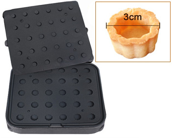  Форма Kocateq DH Tartmatic Plate 49 для тарталеток Ø 30 мм на сайте Белторгхолод