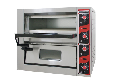 Печь для пиццы Kocateq F2/51EAV (2-камерная с подом 50,5*50,5 см) на сайте Белторгхолод