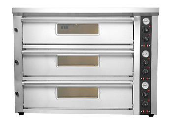  Печь для пиццы Kocateq EPC3/100x70TT (3-камерная с подом 69.2*100 см) на сайте Белторгхолод