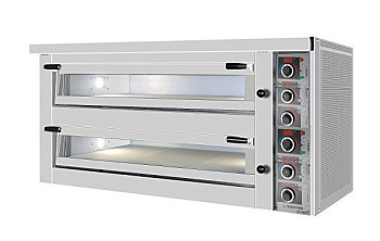  Печь для пиццы Kocateq EP 12.35 SMART (2-камерная с подом 109,5*73 см ) на сайте Белторгхолод