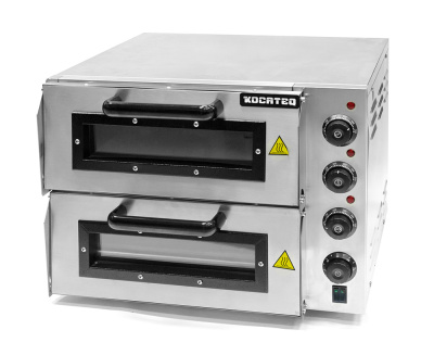 Печь для пиццы Kocateq EPC02S (2-камерная с подом 41*41 см) на сайте Белторгхолод