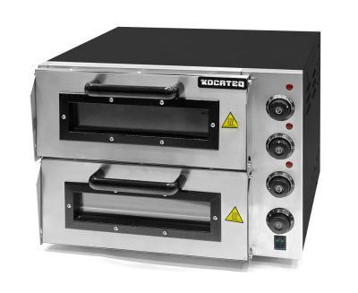 Печь для пиццы Kocateq EPC02P (2-камерная с подом 41*41 см) на сайте Белторгхолод