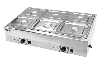  Мармит Kocateq BS6TNW (паровой 6*GN1/2) на сайте Белторгхолод