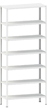  Стеллаж архивно-складской металлический 3000*700*300, 7 полок (нагрузка на полку - 150 KG) на сайте Белторгхолод