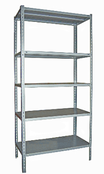  Стеллаж архивно-складской металлический 2000х1000х600, 5 полок (нагрузка на полку - 100 KG) на сайте Белторгхолод
