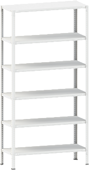  Стеллаж архивно-складской металлический 2200*1500*400, 6 полок(нагрузка на полку - 200 KG) на сайте Белторгхолод