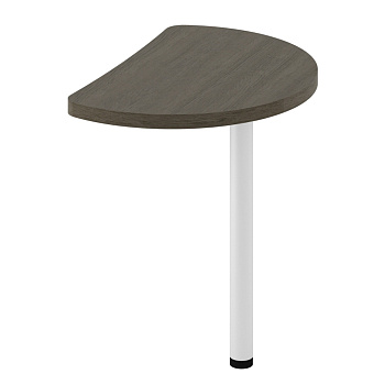  Стол приставной боковой Б-353.1 мет. опора на сайте Белторгхолод