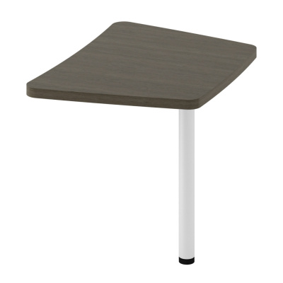 Стол приставной боковой Б-370.1 мет. опора на сайте Белторгхолод