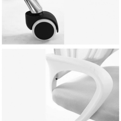 Кресло офисное SitUp MIX 696 White chrome (сетка Dark Gray/ Dark Gray) на сайте Белторгхолод