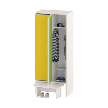  Шкаф для детской одежды двухдверный ДУ-Ш2 на сайте Белторгхолод