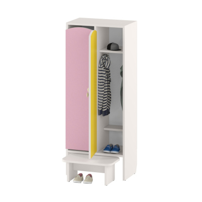Шкаф для детской одежды двухдверный ДУ-ШР2-1 на сайте Белторгхолод
