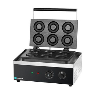  Вафельница для пончиков (донатов) Hurakan HKN-GES6D на сайте Белторгхолод