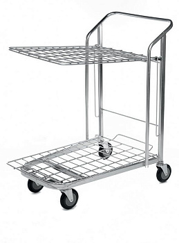  Тележка грузовая со складной полкой SMEP на сайте Белторгхолод