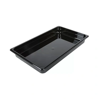  Гастроёмкость Gastromix GN1/4-65 ПОЛИКАРБОНАТ черная на сайте Белторгхолод