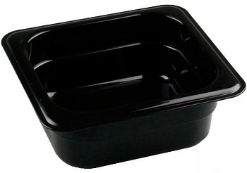  Гастроёмкость Gastromix GN1/6-65 ПОЛИПРОПИЛЕН черная на сайте Белторгхолод