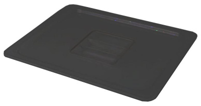 Крышка для гастроёмкости Gastromix GN 1/3 ПОЛИПРОПИЛЕН черная на сайте Белторгхолод