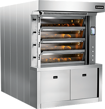  Подовая паротрубная печь Panemor PTO 48 (газ) на сайте Белторгхолод