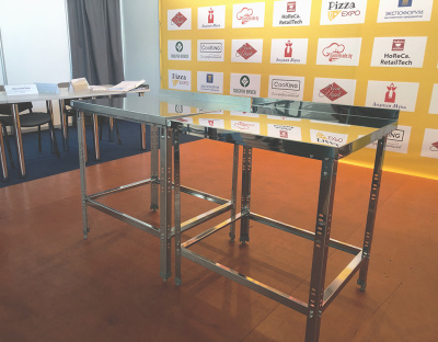 Стол разборный без полки ХотКолд Эконом 900×600×850